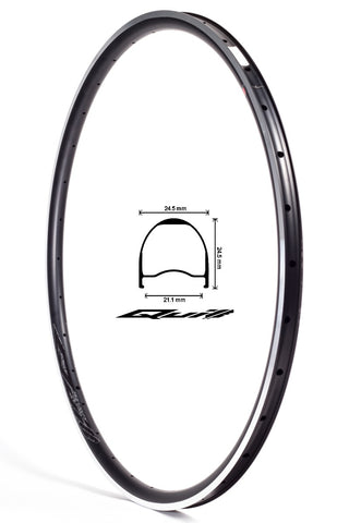 VELOCITY QUILL MSW POLISHED 700C RIM