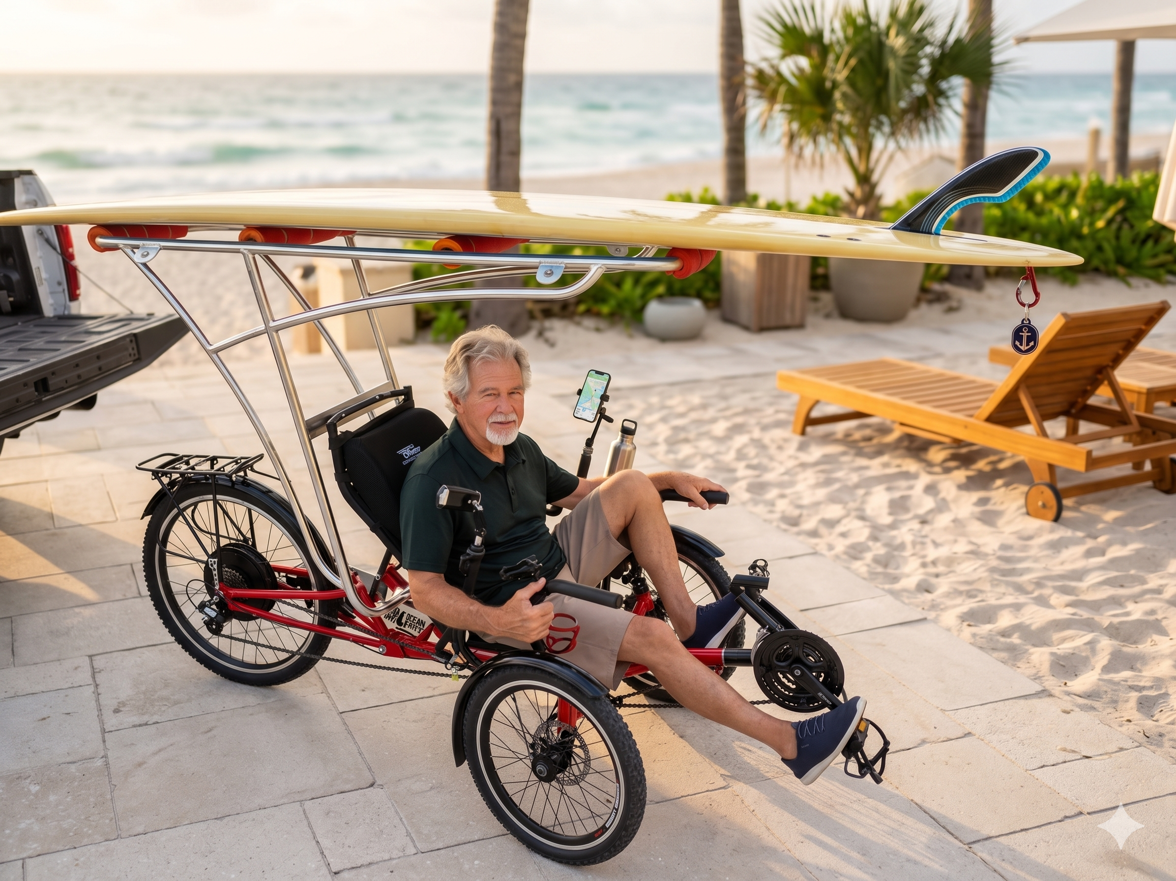 Back to the Beach on Three Wheels of Magic