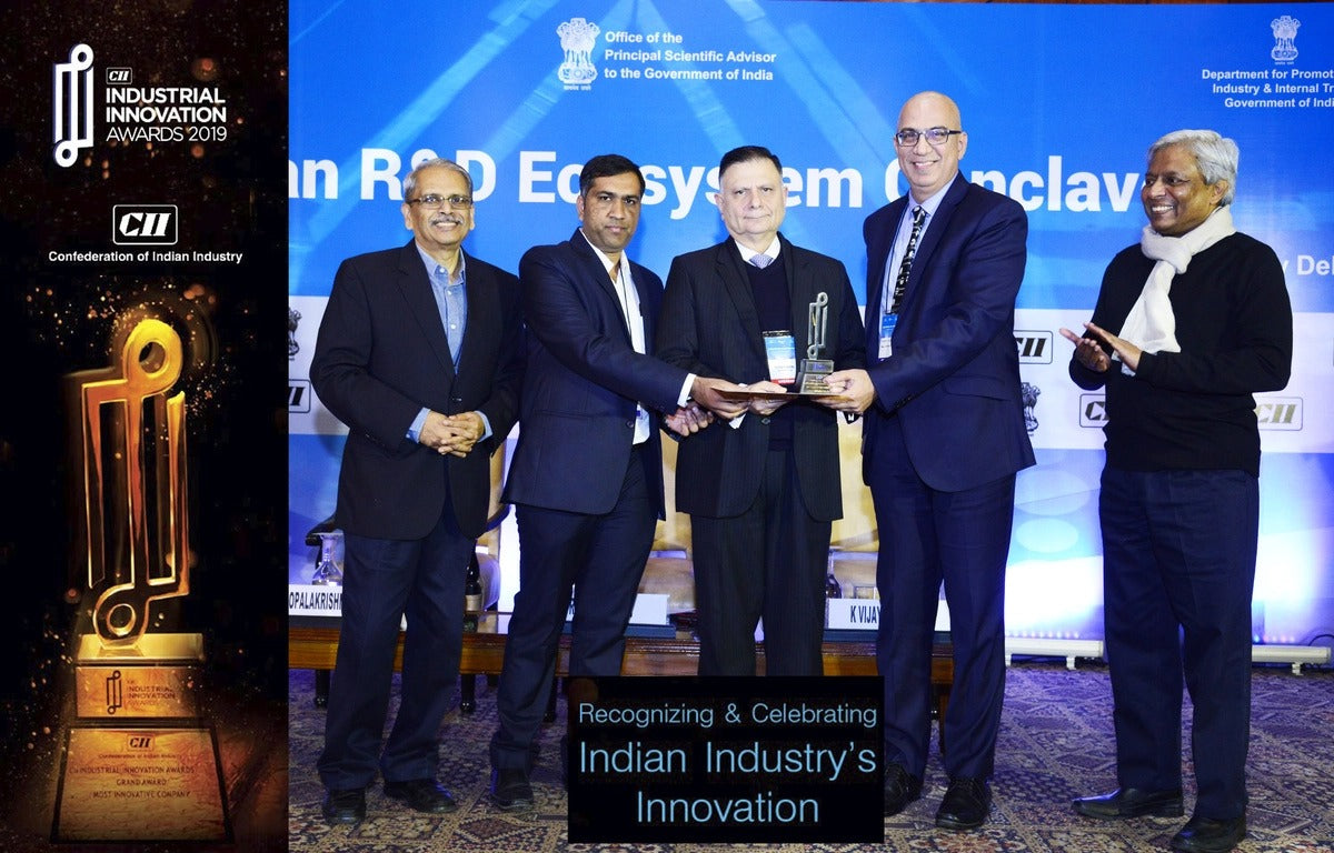 FALCO EMOTORS AWARDED TOP INNOVATIVE MANUFACTURING COMPANY AWARD IN INDIA BY CII