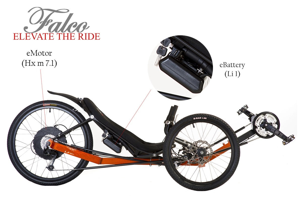 Adding Electric Assist to your recumbent or tadpole trike or tandem is a remarkably simple and painless process