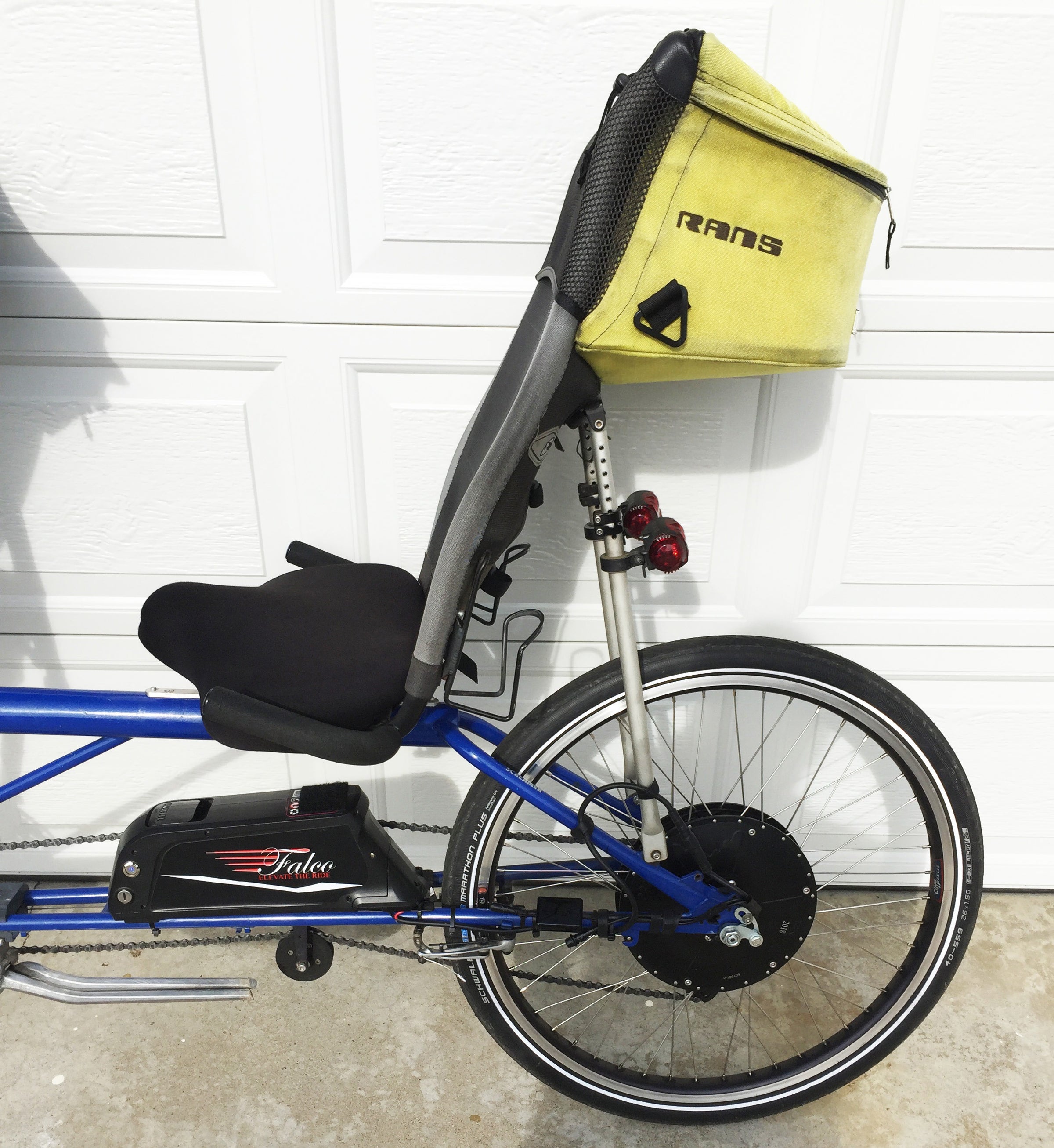 Rans Recumbent Tandem Conversion (Message from Kent)