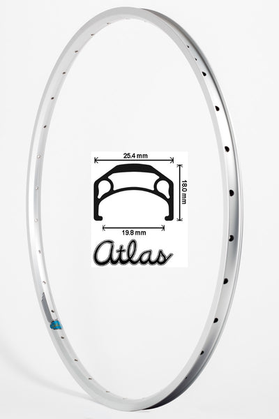 VELOCITY ATLAS SILVER 700C RIM – Falco eMotors Inc.