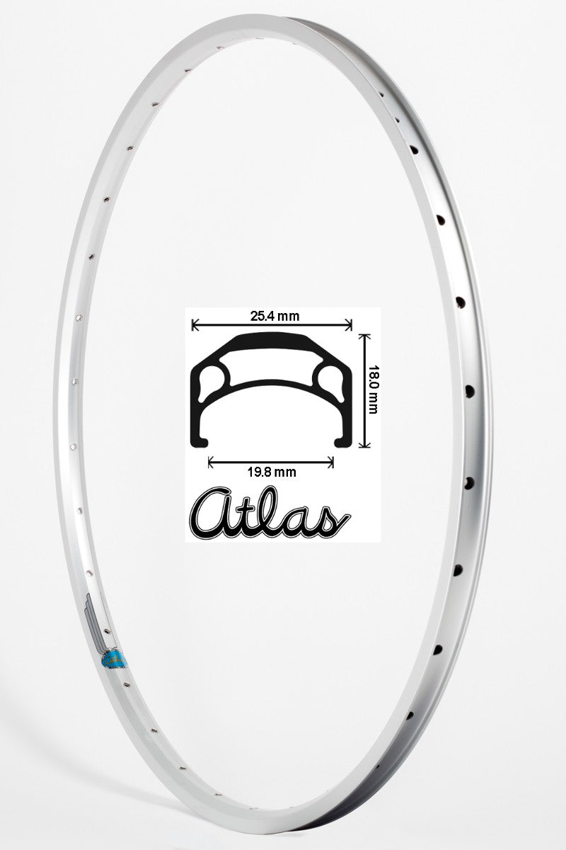 VELOCITY ATLAS SILVER 27.5IN RIM