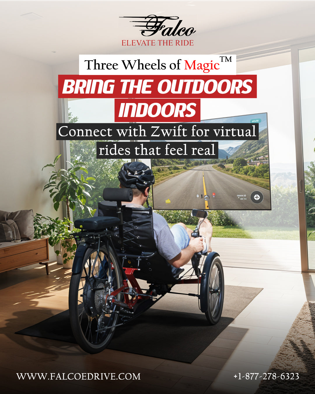 Three Wheels of Magic All Electric Recumbent Trike (Current Lead Time 6 Weeks)