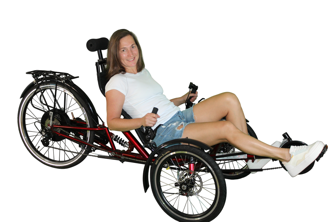 Three Wheels of Magic All Electric Recumbent Trike (Current Lead