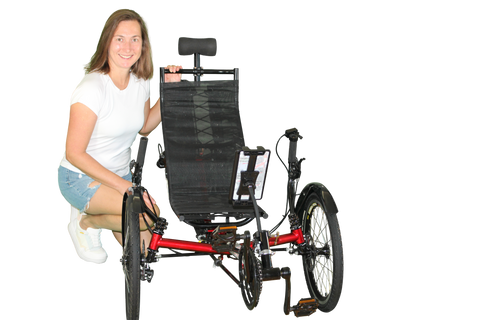 Three Wheels of Magic All Electric Recumbent Trike Current Lead Time Falco eMotors Inc