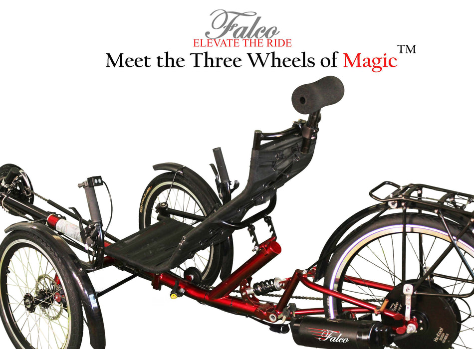 Three Wheels of Magic All Electric Recumbent Trike (Current Lead Time 6 Weeks)