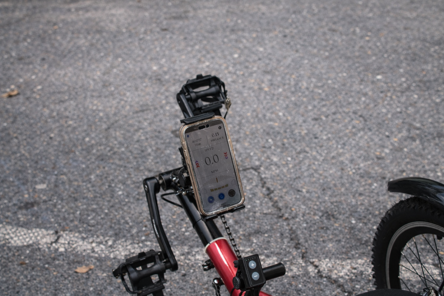 Three Wheels of Magic etrike mobile mount