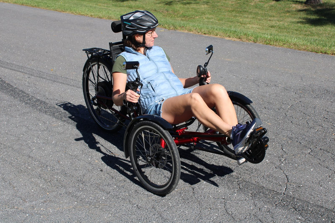 Greenspeed GTO trike with Falco electric assist