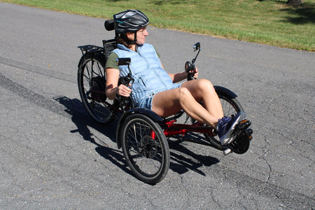 Greenspeed GTO trike with Falco electric assist
