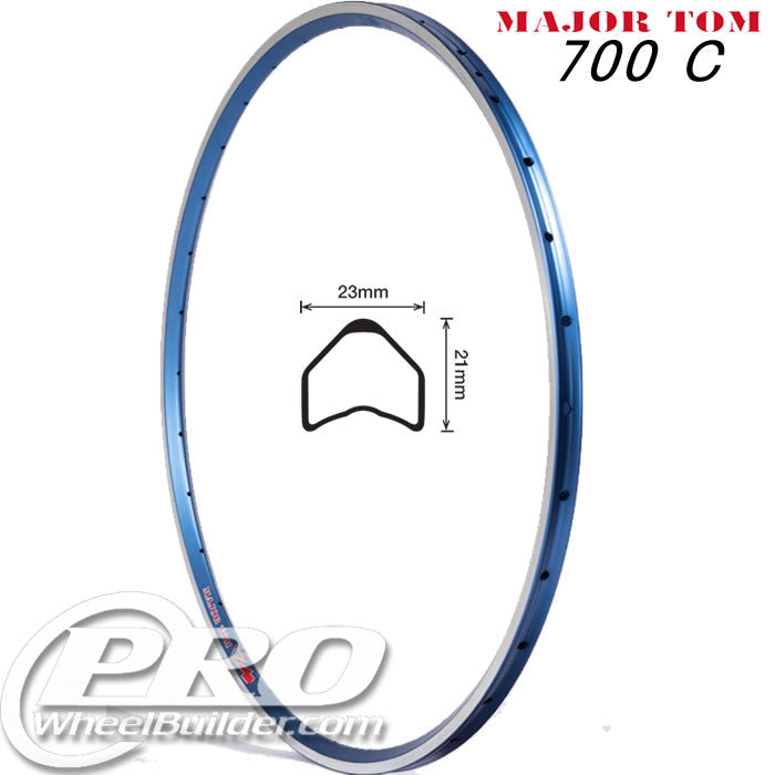 VELOCITY MAJOR TOM MSW BLUE 700C RIM