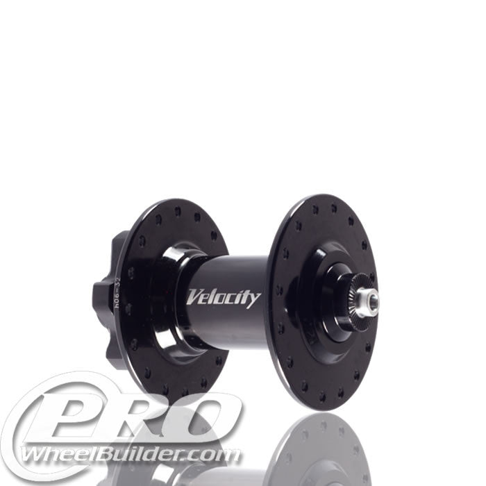 VELOCITY ATB FRONT BLACK ISO 6 BOLT DISC HUB